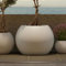 newgarden Dalia Pot Rond pour Fleurs et Plantes, très résistant à l'extérieur, Plusieurs Tailles Disponibles. Inclut la réserve de Drainage de l'eau. Fabriqué en polyéthylène en Espagne