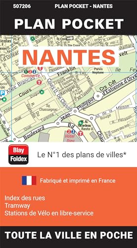 NANTES PLAN POCKET 2024