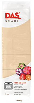 DAS Smart Oven Bake Modelling 350g Clay, Beige, For Professionals and Hobbyists