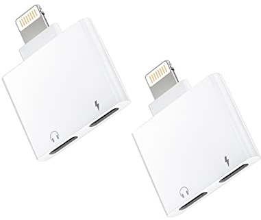 Adattatore Lightning 2 in 1 per iPhone 14, 13, 12, 11 Pro Max, 8, 7 (WXZY-2L)
