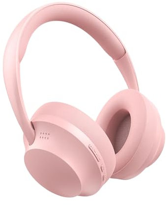 Générique Casque Audio sans Fil | Son Surround et Réduction Active du Bruit,Casque Circum-Aural Léger avec Lecteur de Carte pour Adolescents & Adultes