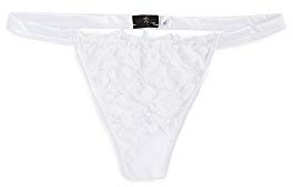 Cosabella Women's Magnolia G-String, White, One Size