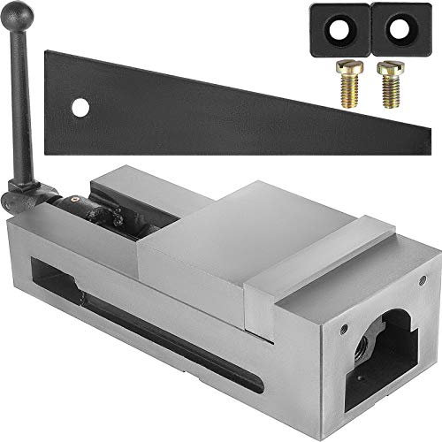 VEVOR Étau de Perçage de Fraisage, Ouverture 160 mm Précision Étau de Serrage 29 KN Étau d'établi Hauteur 120 mm Serre-Joint Établi Accessoire Principal pour Fraiseuse de Précision et Machine NC/CNC