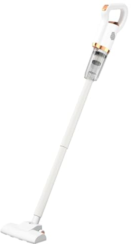 GLOGLOW Aspirapolvere Senza Fili 2 in 1 Potente Bastone Portatile Ricaricabile con Spazzola per Pavimenti, Batteria a Lunga Durata