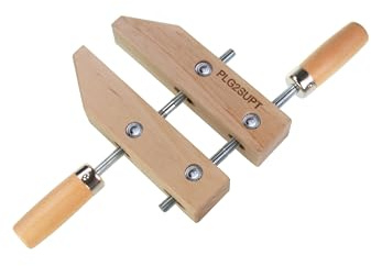 PLG2SUPT Wooden Handscrew Clamp – 6 Inch | Hand Screw Clamps for Woodworking, 1PC