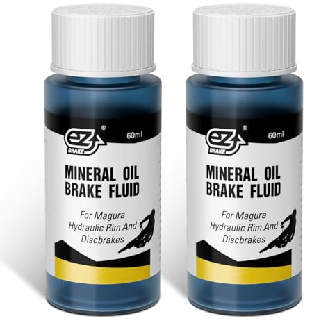 Vepazony Premium mineralolja bromsvätska 120 ml för MAGURA MT5, MT7, MT8, MT2 etc – skivbromsar hydrauliskt blod
