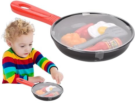 Låtsas spis – gör-det-själv-set + campingbatteri, livsmedelsredskap och