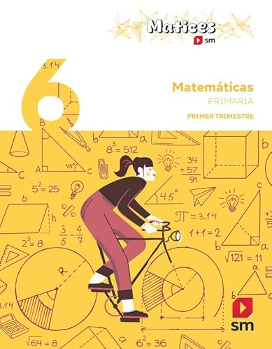 Matemáticas. 6 Primaria. Trimestres. Matices