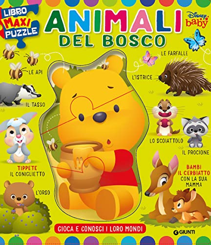 Animali del bosco. Libro maxi puzzle. Ediz. a colori