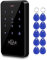 HFeng Outdoor IP68 Wasserdichtes RFID Tastatur Touch Zugangskontrollsystem Regensicherer WG26 / 34 125KHz-Kartenleser + 10 Stück EM4100 Access Control Schlüsselanhänger