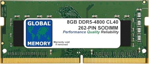Memoria RAM SODIMM da 8 GB DDR5 4800 MHz PC5-38400 262 PIN compatibile con computer portatili/notebook