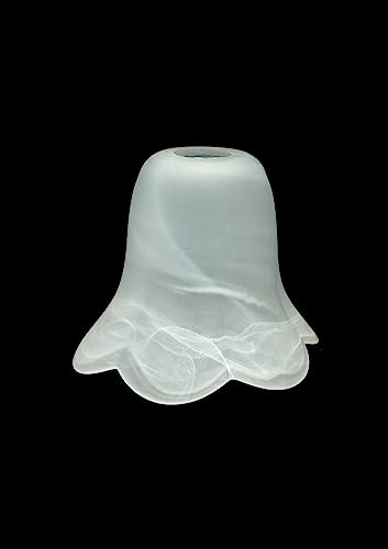 Tulipa cristal 6 petalos E-14 DIAMETRO 13 CMS ALTURA 10 CMS