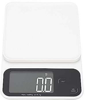 Bilancia Digitale da 0-5000 G, Bilancia da Cucina Digitale Display LCD Touch Screen da 5 Kg Bilancia da Laboratorio Sospesa a Parete Ad Alta Precisione Per La Cottura al Forno