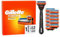 Gillette Fusion5 Power Rasierer für Männer, 1 Gillette Rasierer, 12 Ersatzklingen, Mit einem Gleitstreifen für ein sanftes Gleiten und 5 Klingen für eine gründliche, langanhaltende Rasur