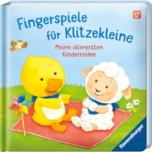 Fingerspiele für Klitzekleine: Meine allerersten Kinderreime - Mitmachbuch für Kinder ab 6 Monaten: Meine allerersten Kinderreime