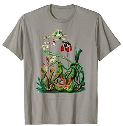 Plantas carnívoras Vintage Sarracenia Botanical Camiseta