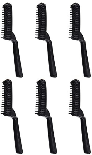 UNVOJL 6 Pack Hair Dye Color Brush Hair Dye Applicator Angled Comb and Brush