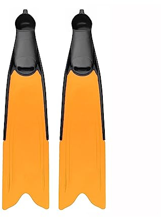 Weiche Volltaschen-Flossen mit Langer Klinge for Freitauchen, Speafishing, professionelle Tauchflossen for Erwachsene, Unterwasser-Schnorchel-Schwimmflossen ( Size : 43-44 )