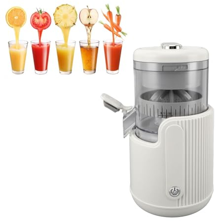 Presse-Agrumes électrique, Moteur à 360 Degrés Rechargeable par USB, Presse-Agrumes, Extracteur de Jus électrique pour Citron, Orange, Agrumes, Pastèque,