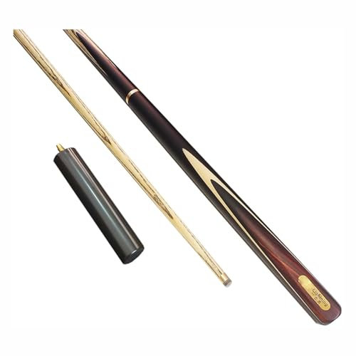 Pool Cue Billard Queue 145 cm Snookerqueue, 3/4 geteilter Queue, 10 mm, 17,5–19 oz, leicht zu greifen, platzt sofort, unwiderstehlich, Wird in Billardhallen von Clubs verwendet WEWYQSJXBXF-4819(Colo
