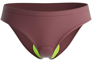 INBIKE Cykelshorts Kvinnor med Botten Cykling Trosor Kvinnor MTB Shorts Cykelunderkläder Snabbtorkande Andningsaktiv 3D Vaddering, Rosenröd, L