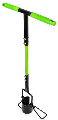 Ksikdeg Fioriera per bulbi da giardinaggio, dispositivo per fioriera, manico ergonomico, strumento multifunzionale per croco gladiolo