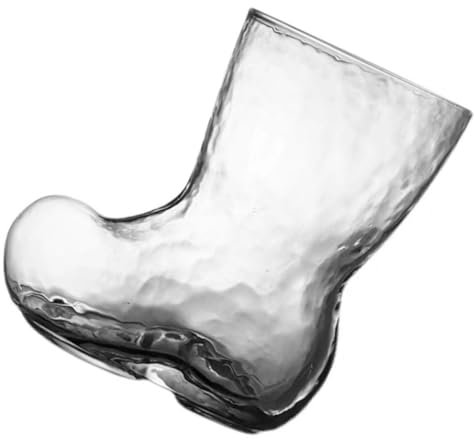 GLEAVI Tasse Verre Forme de Bottes Verre à Bière à Cocktail Tasse à Accessoire de Fête et Original