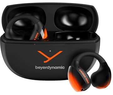 beyerdynamic AMIRON Zero Cuffie Aperte con Concetto di Suono Aperto e Design Innovativo della Clip, Bluetooth 5.4, 20 Ore di Riproduzione Totale, in Colore Sport