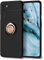 NALIA Housse avec Bague compatible avec OnePlus Nord Coque, Silicone Case avec 360-Degres Anneau Rotatif, Support de Voiture Magnetique, Anti-Choc Cover Kickstand Bumper Etui, Couleur:Rose Gold Or