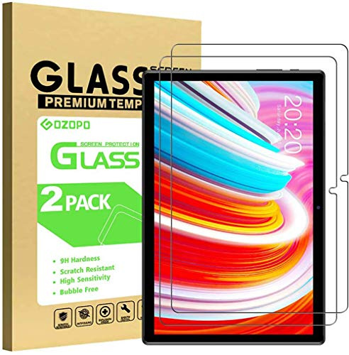 GOZOPO Pellicola Protettiva per Teclast M40 Pro/ M40/ M40S/ P20HD 10,1 pollice Tablet, Pellicola in Vetro Temperato [Resistente ai Graffi ] [Durezza 9H] 2-Pack