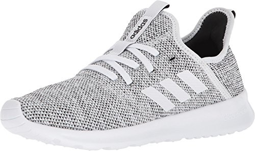adidas Damen Cloudfoam Pure Sneaker, Weiß Weiß Schwarz, 40 2/3 EU