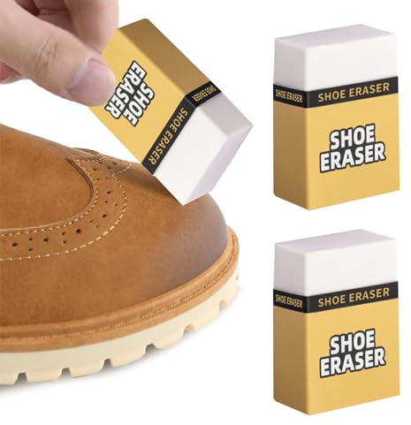 Borrador de Goma para Zapatos, Borrador de Limpieza de Zapatos, Goma Limpiadora para Calzado de Ante y Nubuck, Goma de Limpieza para Zapatos, para Nobuck, Ante, Piel, Cuero, Butyeak