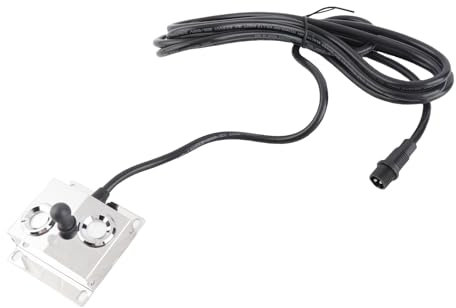 Fafeicy Generador de Niebla Ultrasónico de 2 Cabezales, Acero Inoxidable 4,5 L/H, IP67, Acero Inoxidable 304, Cable de 3000-5000 Horas, 36 V, para Diseño de Paisajes Interiores y