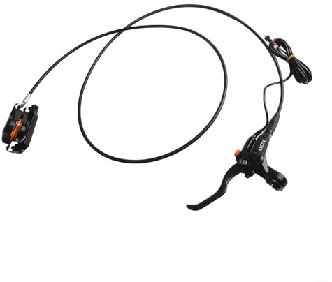 Sistema frenante idraulico per bici elettriche con cambio elettrico e pratico (posteriore sinistro)