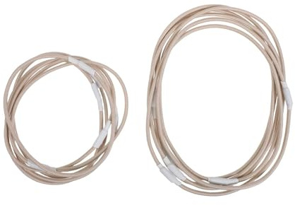 BESPORTBLE 12 Elastici in Gomma di Ricambio per Supporto Antiurto Microfono, Anelli Antivibrazione Resistenti per Studio, Podcast e Registrazioni Professionali