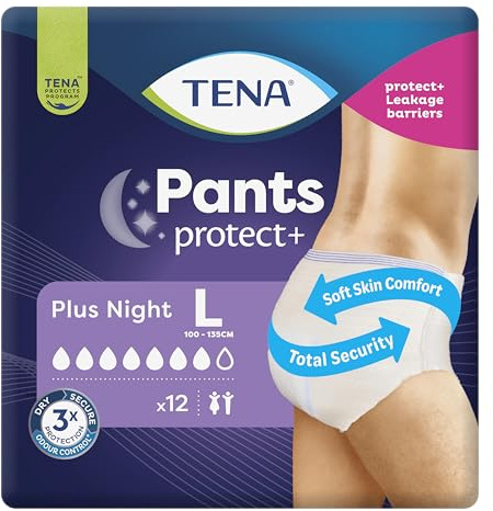 Tena Pants Plus Night Large, 12 Stück
