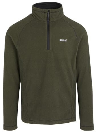 Regatta Montes Lightweight Half Zip Fleece für Herren mit Mikrofleece mit Ministreifen, perfekt für Spaziergänge, Outdoor-Aktivitäten und den täglichen Gebrauch