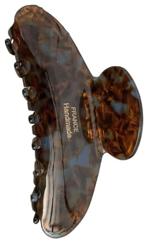 Pince à cheveux tortue, pinces à cheveux tortue pour femme,Clip à griffes en marbre en acétate de cellulose de 4,1 pouces | Accessoires pour cheveux, pinces à cheveux antidérapantes pour femmes et fil