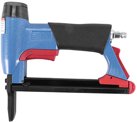 Qusedwey 8016LN Grapadora NeumáTica de Aire BeA de Boca Larga Grapadora Fina Herramienta para Herramienta para Clavar Muebles Herramienta NeumáTica NeumáTica