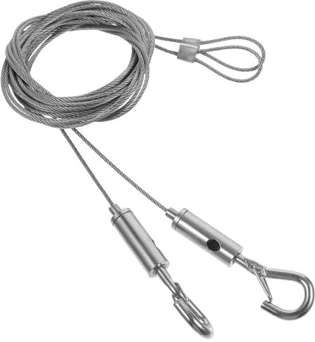 BESTYASH 2 pezzi Cavo Acciaio Inossidabile per Appendere Foto da Resistente e Facile da Installare per e Decorazioni Murali