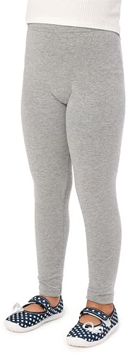 Merry Style Mädchen Lange Leggings aus Baumwolle MS10-225 (Melange, 122 cm)