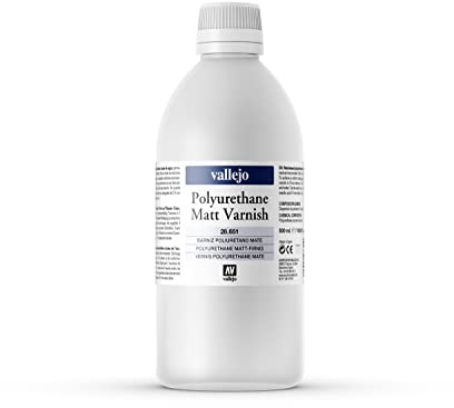 VALLEJO BARNIZ POLIURETANO MATE 500 ML
