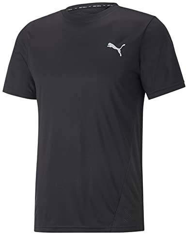 PUMA Herren Train All Day Tee T-Shirt, Schwarz, S