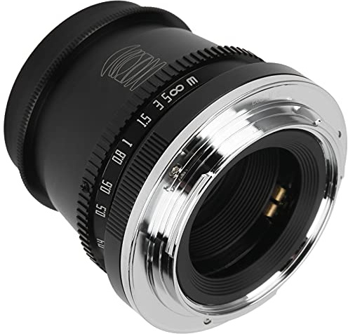 35mm F1.4 Objectif Portrait APSC Grande Ouverture pour Monture M3/M5/M6/M6 II M10 EOSM