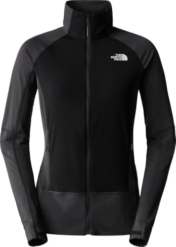 The North Face NF0A825K4JK1 Women’s Bolt Polartec Jacket Giacca Donna Asphalt Grey-TNF Black- Taglia S