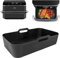 Moule Silicone Air Fryer for COSORI Air Fryer 10L Twinfry, Réutilisable Airfryer Accessoires Plat Silicone for COSORI Air Fryer 10L Twinfry CAF-TF101S-AEU NINJA 10.4L AF500EU Friteuse Sans Huile