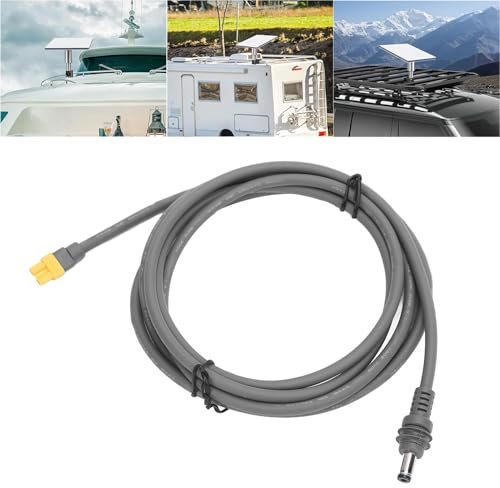 ZJchao Câble D'alimentation par Satellite Transfert de Données à Haute Vitesse Câble de Stable pour les Mini-systèmes Satellite Matériau en Caoutchouc en Cuivre 5m 16,4 Pieds Longueur