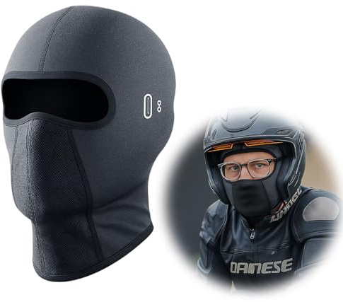 Deportes al Aire Libre máscara Completa, Viento Transpirable con Agujeros, Verano a Prueba de Viento Bufanda Transpirable Anti-UV, Snowboard Esquí Ciclismo para Otoño Invierno para Hombre y Mujer.