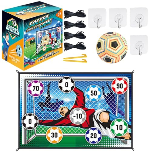 giocattolo per porte da calcio - Tappetino da gioco portatile, kit da gioco per sport all'aria aperta, set di attività leggere, attrezzatura per l'allenamento divertente | Interno, giardino, p
