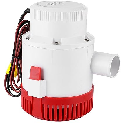Bomba De Achique Marina Sumergible 3500GPH 12V G3500‑01 Para Barcos Y Yates Accesorio Profesional Con Eje De Acero Inoxidable Y Protección Contra Corrosión Diseño Duradero Y Eficiente
